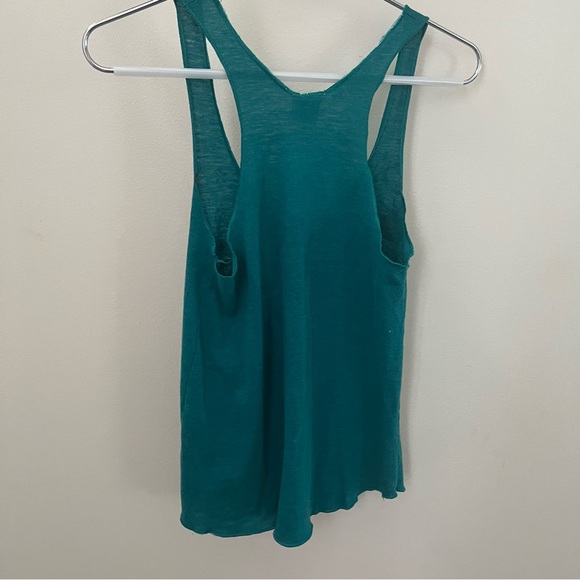 SuperMaggie Vintage Women’s Green Boho Floral Tank Top Oversized Size Small - Picture 9 of 11